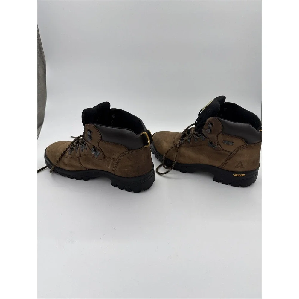 Ascend Vibram Waterproof Leather Hiking Boots Men's Size 10